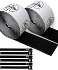 Grip Kit For Pedalboards With 10 Feet Of Heavy Duty Hook And Loop Tape And 6 Reusable Cable Ties