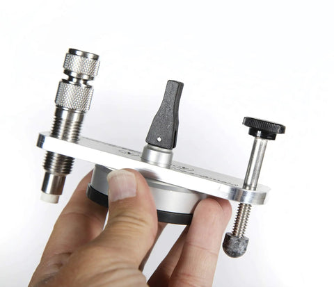 Fastest Windshield Repair Bridge Injector for Auto Glass Chips, Pro Grade Aluminum and Stainless Steel Resin Injector Tool