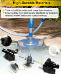 Replacement Tune Up Kit For MX6 MX8 MX6EL MX8EL Pool Cleaners With OEM Grade Parts Including Flex Power Turbine Drive Shafts Bearings Tracks And Directional Devices A B, black and white components