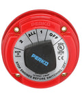 Dual Battery Selector Switch For Boats And RVs Disconnect Isolator Cutoff 12 To 50 Volt System 250 Amp Continuous 360 Amp