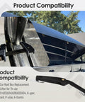 Premium Roof Box Lid Lifter Replacement Hinge For Thule Ascent Pulse Atlantis Hyper Cargo Carrier shown installed on roof box.