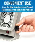 Adjusting stand of Compact Benchtop Fume Absorber With Adjustable Stand 115VAC Solder Fume Extractor For Tiny Workspaces