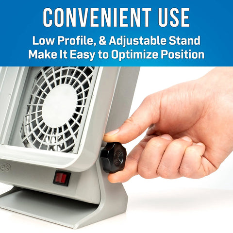 Adjusting stand of Compact Benchtop Fume Absorber With Adjustable Stand 115VAC Solder Fume Extractor For Tiny Workspaces
