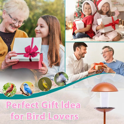 Must Have Durable Metal Bird Feeder On A Sturdy Stand Pole For Outdoor Yard Garden And Patio Decor, Attracts Small Wild Birds