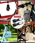 Badass Solid Wood Motorcycle Helmet Holder Wall Mounted With Four Glove Clips And Four Heavy Duty Hooks, Rider Approved Biker Garage Storage Rack, Durable Universal Display Stand with gloves, hooks and bags on various vehicles.