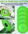 Hella Sharp Diamond Cutting Disc Set For Angle Grinder Serving Up Killer Cuts Ultra Thin Saw Wheel for precise glass cutting.