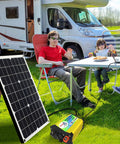 Ready To Rock 3000 Watt Off Grid Home Solar Power System Kit With Heavy Duty Inverter And Fast Charge Controller For RV Adventure.