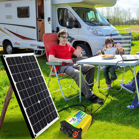 Ready To Rock 3000 Watt Off Grid Home Solar Power System Kit With Heavy Duty Inverter And Fast Charge Controller For RV Adventure.