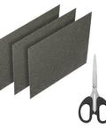 Waveguide Cover Mica Sheets Pack For Microwave Ovens 6x6x0.02 Inches High Temperature 1050C Mica Plates Replacement Parts With Scissors 3 Pack