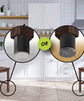 8 Pack Screw On Furniture Risers With Plastic And Felt Glides Elevate Chairs And Tables By 1-1/4 To 1-1/2 Inches Floor Protectors