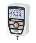 M3 100 Series Digital Force Gauge With 100 Pound Force Capacity, Ultra Compact Design, Pro Grade High Speed 2000 Hz Sampling, Accuracy Within Three Tenths Of One Percent, USB Output, Reversible Housing And Display For Easy On The Go Measurements, front view