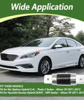 Dead Simple High Voltage Fuse Replacement Built Tough For Hyundai Sonata And Kia Optima Hybrids, hybrid car fuse shown with white sedan.