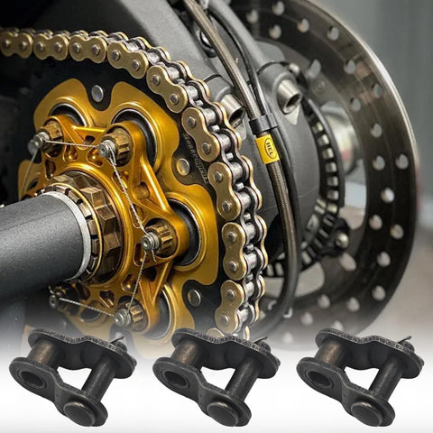 8 Piece Roller Chain Offset Link Set Size 40 Half Link Chain Carbon Steel Crank Link End Split For Industrial Workhorse Tough As Nails Performance In Mechanical Projects And Maintenance