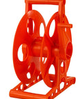 Pool Backwash Hose Reel Lightweight Orange Holder That Holds 100 Ft Of One And A Half Inch Hose Grab And Go Friendly