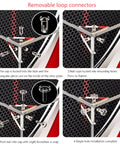 Instructions for assembling Clear Acrylic Display Case For Lego 76255 Airship Dustproof Display Box With Smooth Edges