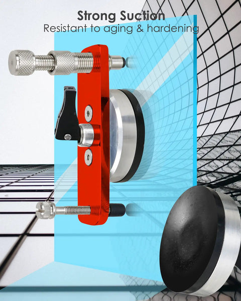 Stainless Steel Windshield Repair Kit With Injector Bridge Assembly for Pro Grade Glass Repair in a shop setting.