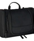 Spacious Hanging Toiletry Bag With Durable 1680D Polyester Large Capacity Dopp Kit Multiple Compartments Leakproof Lining