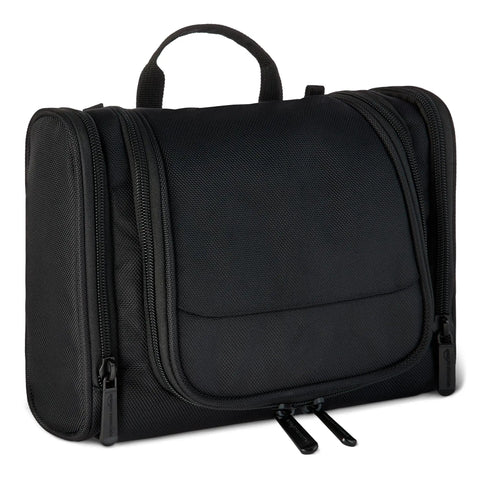 Spacious Hanging Toiletry Bag With Durable 1680D Polyester Large Capacity Dopp Kit Multiple Compartments Leakproof Lining