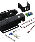 Automatic Gate Lock FM143 For Gate Openers, Heavy Duty Security Lock, Withstands Up To 2500 Lbs, DIY Installation Kit, Black Finish