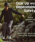 Person wearing Dakota Adult Bike And Skate Helmet For Daily Commutes And All Action Sports, skateboarding outdoors