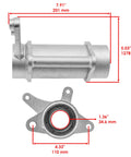 Rear Axle Bearing Carrier Hub For Yamaha Raptor 350 YFM350 2004 2013 And Raptor 350 SE YFM350RSE 2005 2006 Compatible OEM Replacement 5YT-25311-00-00 dimensions