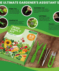 Ultimate Heirloom Vegetable Seeds Pack With Over 39,000 Seeds Including Tomatoes, Zucchini, Fruits And Herbs Non GMO