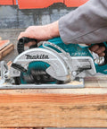 Heavy-Duty Framing Circular Saw Blade, 7-1/4 Inch, 24 Tooth Carbide Tipped, Ultra-Thin Kerf in action cutting wood
