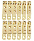 12 Piece Zinc Alloy Jewelry Box And Wooden Box Hinges Set With Smooth Operation And Sturdy Support For Cabinets And DIY Projects
