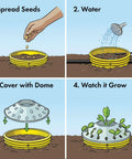 Sunflower Garden Kit for Kids and Families Grow Your Own Sunflowers From Seeds With Greenhouse Domes And Grow Rings Non GMO
