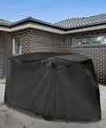 All Weather Heavy Duty Cement Mixer Cover Built Tough With Waterproof Oxford Fabric Shield Dustproof Rain Guard For Road Repair And Construction Sites Portable Mud Mixer Protector To Keep Equipment Clean covering equipment outdoors.