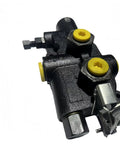 25 GPM 2750 PSI Hydraulic Log Splitter Valve with High Flow Heavy Duty Beefy Three Quarters Inch NPT Ports Auto Return and Float Detent Control