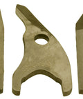 Beefy Pro Grade Shear Blade Replacement Kit For 14 Gauge And 16 Gauge Double Cut Shears, Includes 40 21 Center Blade, 60 22L and 60 22R