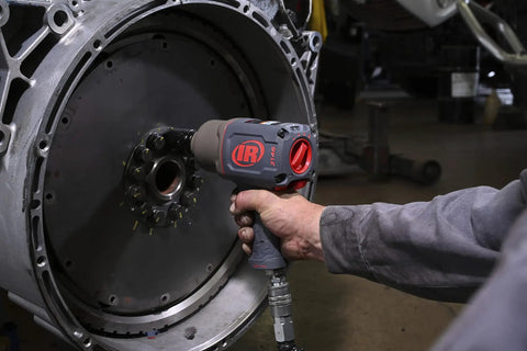 Beast Three Quarter Inch Drive Air Impact Wrench With Up To 2000 Ft-Lbs Nut Busting Torque, Heavy Duty Auto Shop Tool For Automotive And Industrial Jobs, Comfortable Grip, Air Tool Only on engine housing