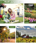 Image showing a backyard, garden, orchard, and farm illustrating diverse uses for Stainless Steel Soil Probe With 12 Inch Length And T Handle Includes Two Bags Pro Grade Lawn And Garden Sampler Kit For Lawn And Houseplants Rugged Rust Resistant Durable Soil Testing Tool.
