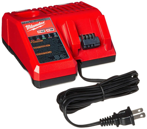 Pro Grade Two Piece Cordless Impact Wrench Set With One Half And Three Eighth Inch Drivers Killer Torque Brushless Motors charger with dual slots.