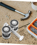 Stainless Steel Double Bearing Caster Wheel For Sliding Gates And Barn Doors Heavy Duty Track Roller with tools and screws