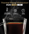 Hot And Iced Coffee Maker With All In One Dual Brew Pro System for consistent temperature and brew cycles