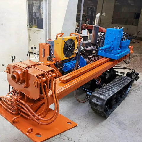 Heavy Duty Workhorse HDD Drill Rig With Customizable Configurations For Boss Grade Horizontal Directional Drilling In Construction Farming And Land Management shown on concrete floor