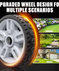 20 Inch Gas Powered Lawn Mower With 144cc 4 Cycle Engine Walk Behind Push Mower No Hassle Start Lightweight Build 3 Position Cutting Height Durable Deck Beast For Quick Home Yard Mowing wheel for garden, park, and house use