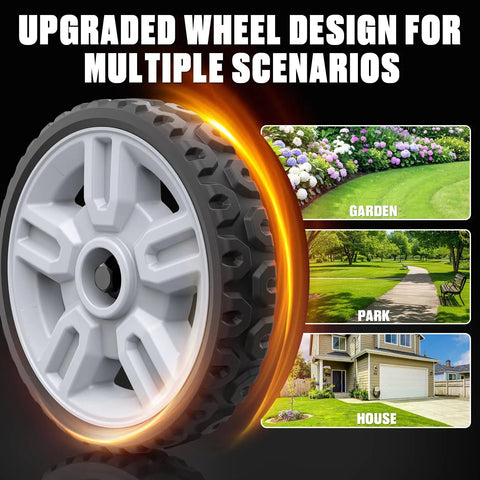 20 Inch Gas Powered Lawn Mower With 144cc 4 Cycle Engine Walk Behind Push Mower No Hassle Start Lightweight Build 3 Position Cutting Height Durable Deck Beast For Quick Home Yard Mowing wheel for garden, park, and house use