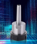 Er40 M10 Collet Chuck Holder With Morse Taper MT2 Shank for CNC Lathe and Milling Machines displayed against a digital background