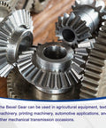 Pro Grade Heavy Duty 90 Degree Bevel Gear Set 1.5 Mod with 18T and 36T gears on a wooden surface
