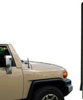 Short Rubber Antenna For Toyota FJ Cruiser 2007 2015 Fits USA Stainless Steel Threading Six Point Three Four Inch Slick Low Profile Easy