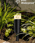 Low Voltage 12V Outdoor Landscape Path Lights With Connectors 5W 500 Lumen Glare Free Warm White LED Bollard IP65 Waterproof