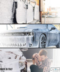 Cars coated in foam using PF22 Foam Cannon And SG28 Trigger Gun Kit For Pressure Washer, Pro Grade Car Wash System, Easy Attach
