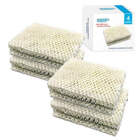 4 Pack Wick Humidifier Filters Replacement For Essick Air HDC12 Evaporative Humidifiers EA1407 HD1409 And Kenmore 32-14911 Compatible