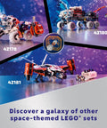 Technic Mars Crew Exploration Rover Dope Build Kit For Space Fans Ages 11 And Up in space-themed LEGO set display