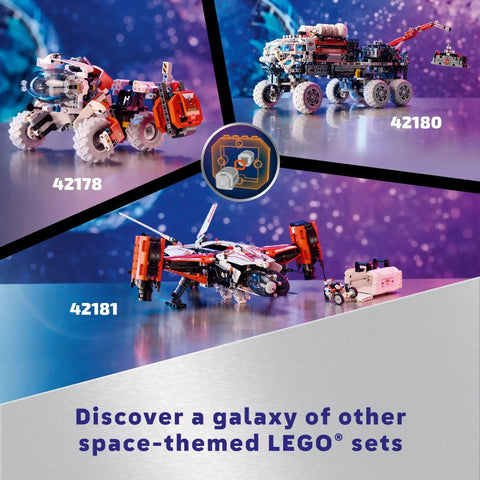 Technic Mars Crew Exploration Rover Dope Build Kit For Space Fans Ages 11 And Up in space-themed LEGO set display