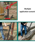 Multiple uses of 20 Inch 3 Ton Off Road Farm Jack With 6000 Lb Capacity Ratcheting Utility Lift for heavy-duty lifting outdoors.