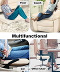Recliner Seat Cushion No Pressure On Thighs Plush Foam Pad For Elderly Large 20x20 Inch Chair Pad on floor, couch, car, and office chair.